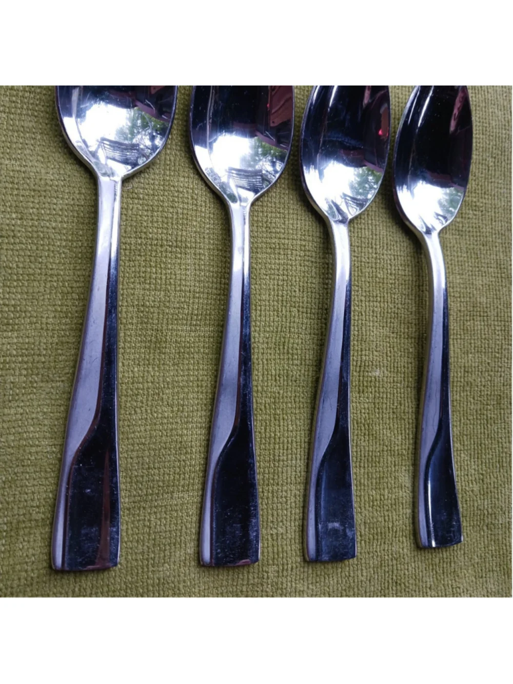 Oneida Splice Stainless Steel Tea Spoons Set of 4